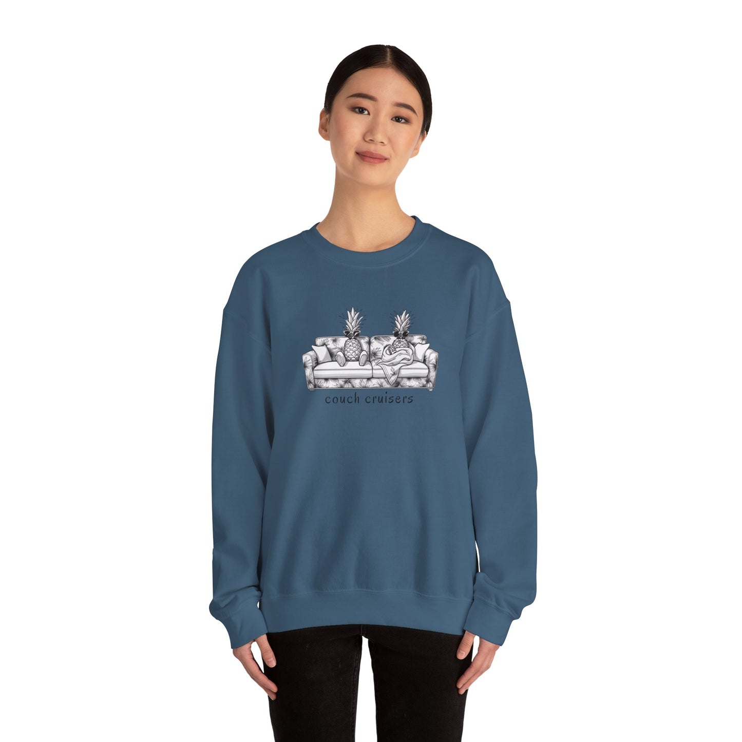Couch Cruisers Sweatshirt – Pineapple Lounge Club Edition