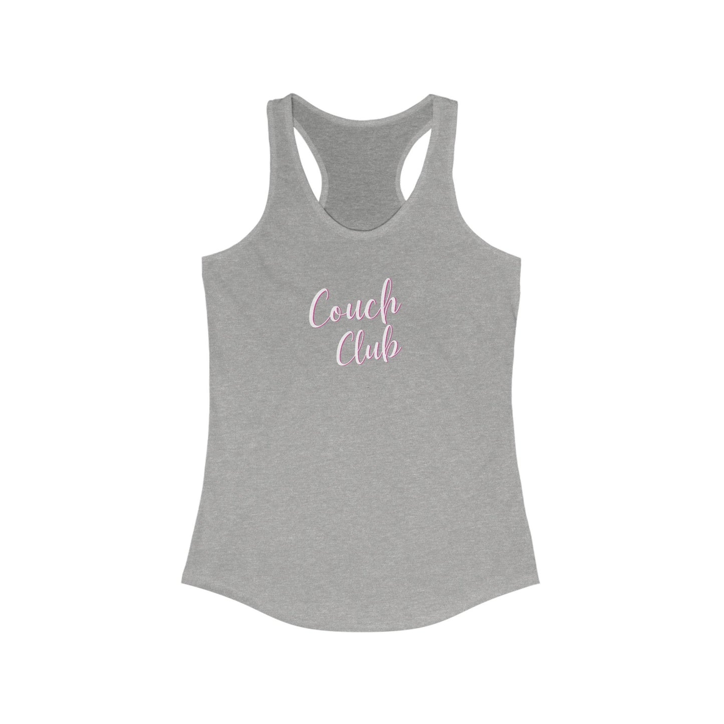 Couch Club Racerback Tank – Comfy Is the Vibe