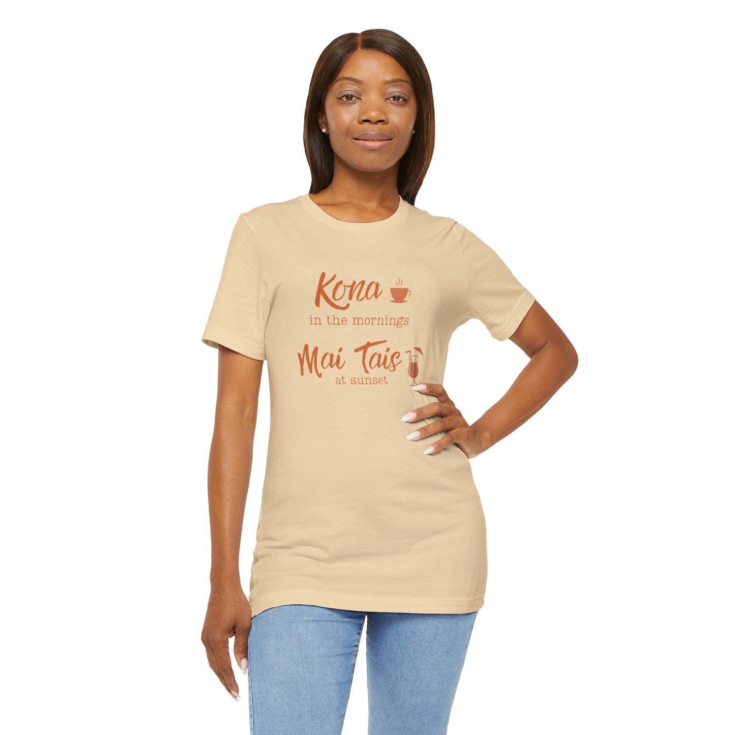 Kona in the Morning, Mai Tais at Sunset Graphic Tee