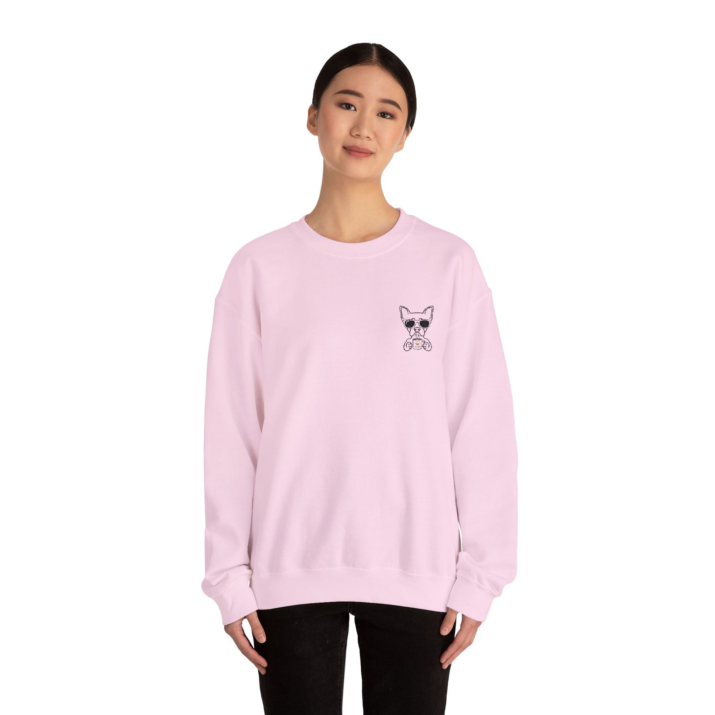 Aloha Kakahiaka Dog Embroidered Sweatshirt