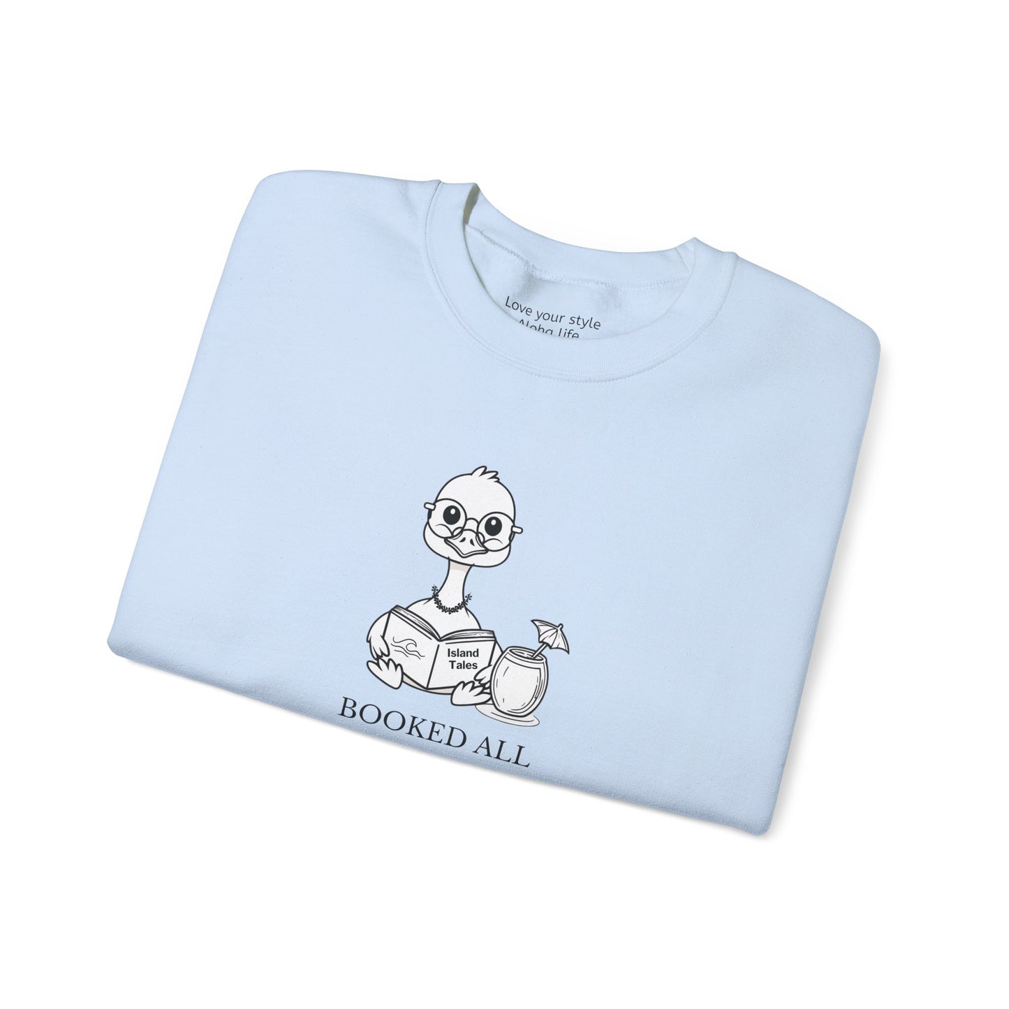 Booked All Weekend Sweatshirt – Nēnē Goose Island Reader Edition