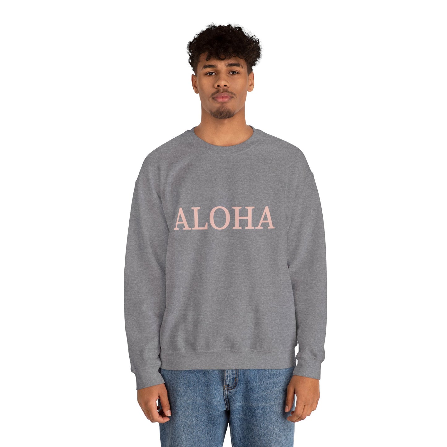 ALOHA Typeface Graphic Sweatshirt