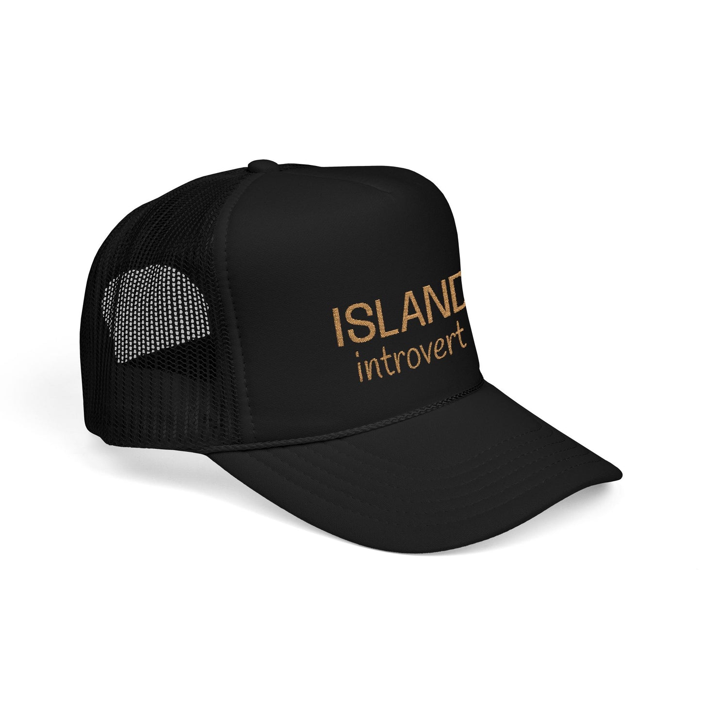 Island Introvert Foam Trucker Hat – Laid-Back Vibes Edition