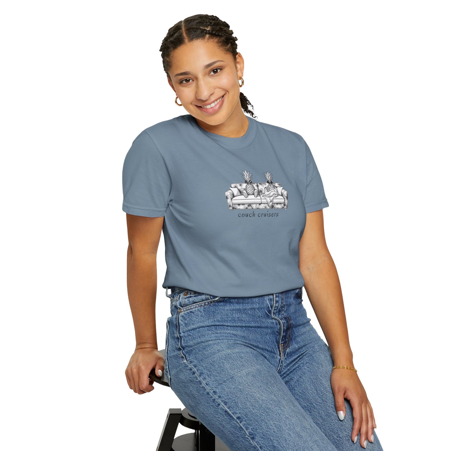Pineapple Couch Cruisers – Comfort Colors Graphic Tee