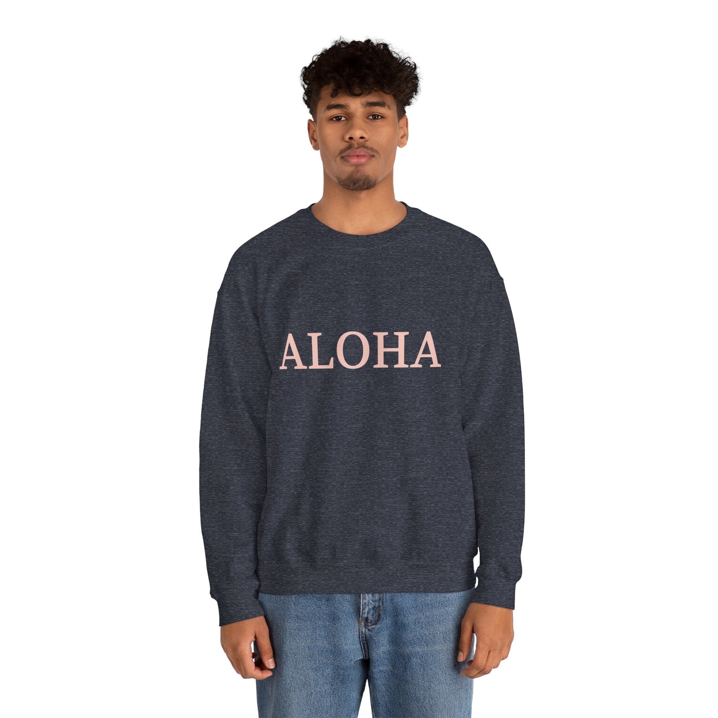ALOHA Typeface Graphic Sweatshirt