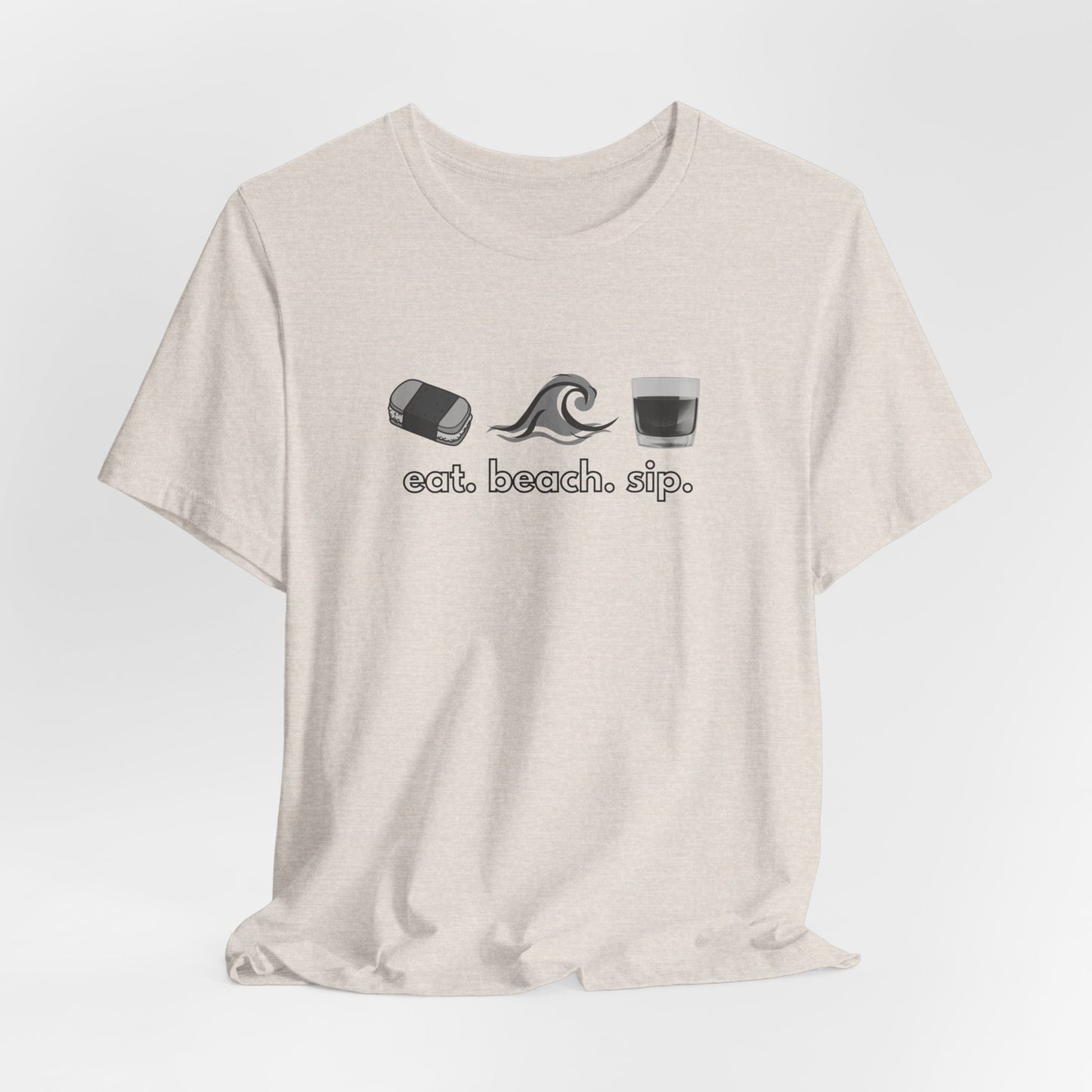 Eat Beach Sip Graphic Tee