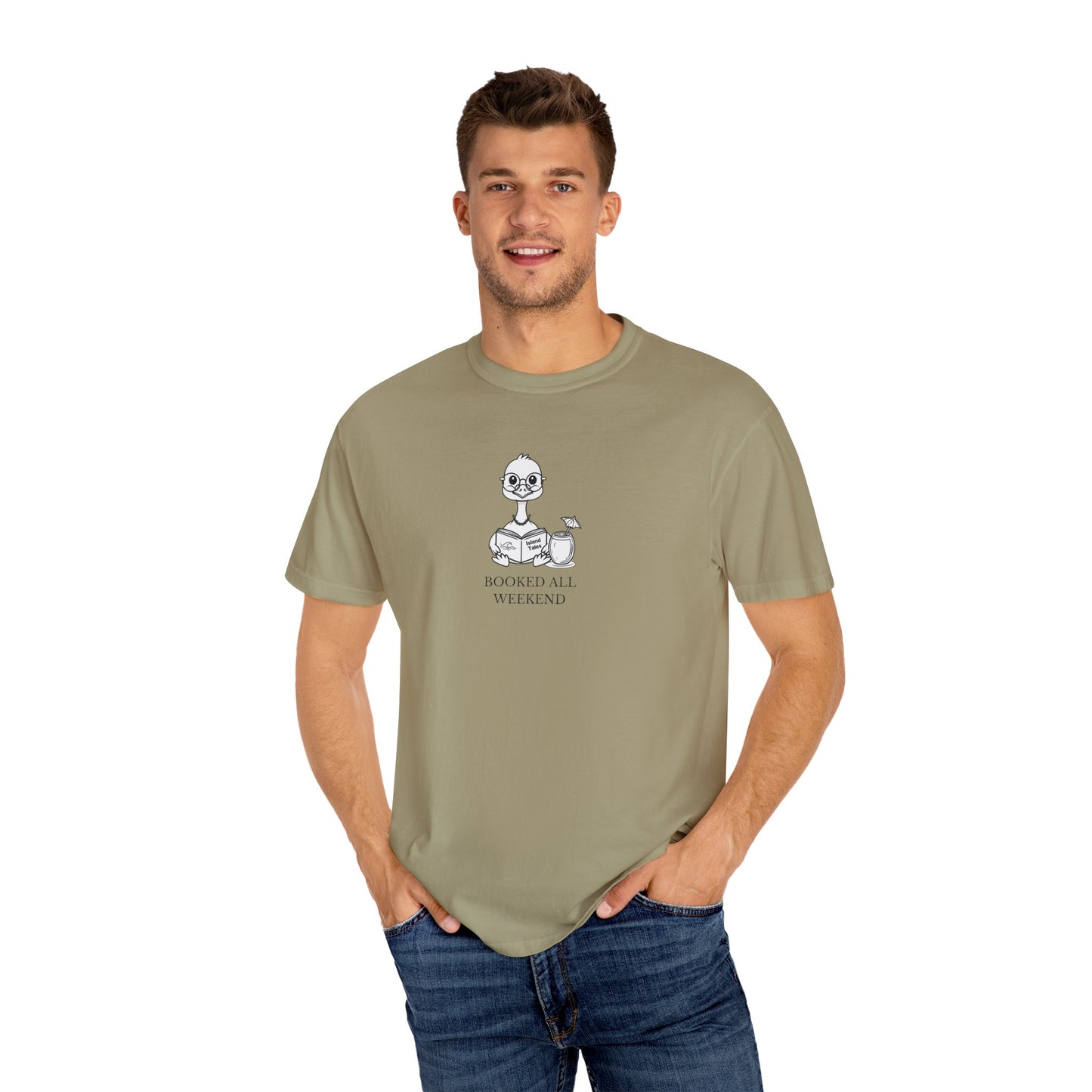 Booked All Weekend Tee – Cozy Graphic Shirt for Readers and Homebodies