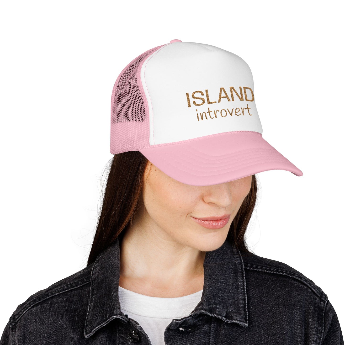 Island Introvert Foam Trucker Hat – Laid-Back Vibes Edition