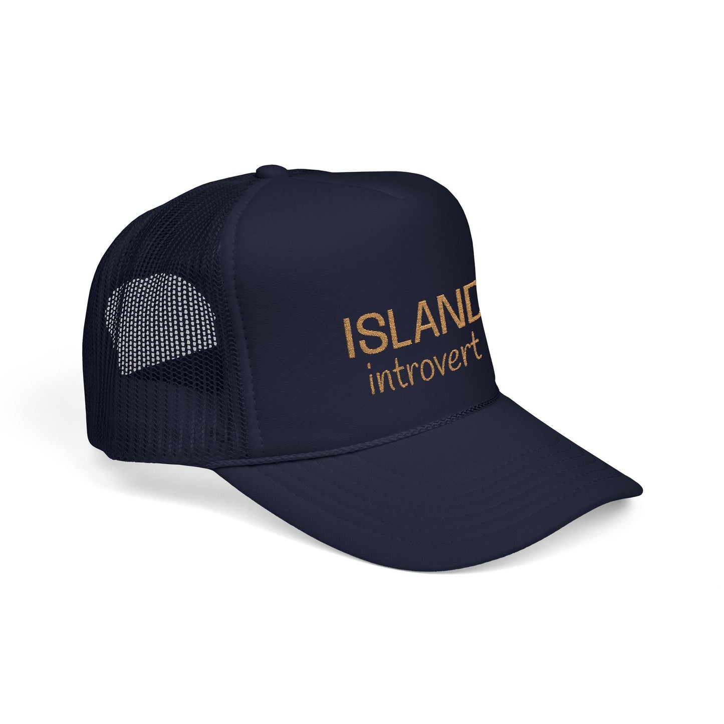 Island Introvert Foam Trucker Hat – Laid-Back Vibes Edition
