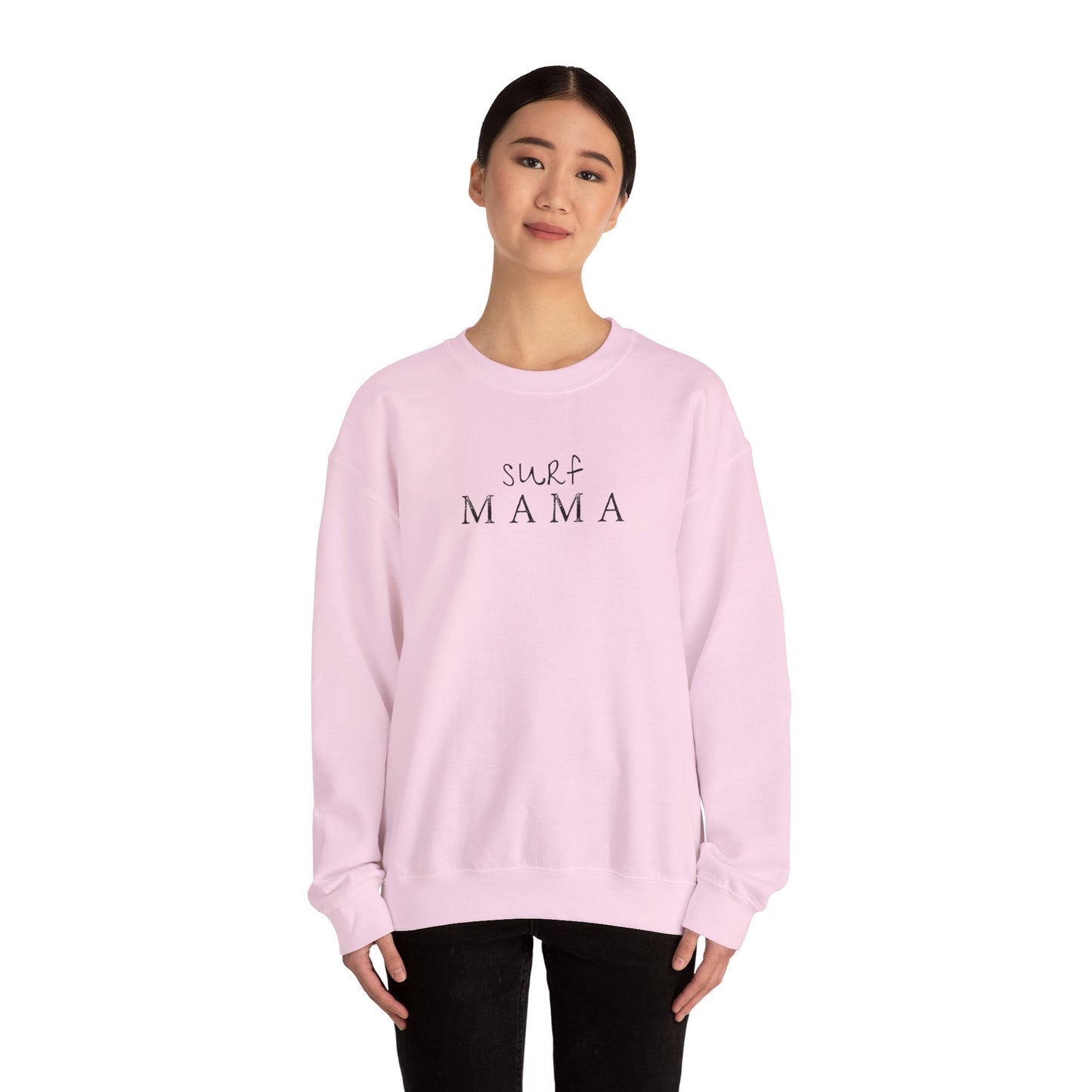 Surf Mama Graphic Sweatshirt – Waves, Wahine, Aloha