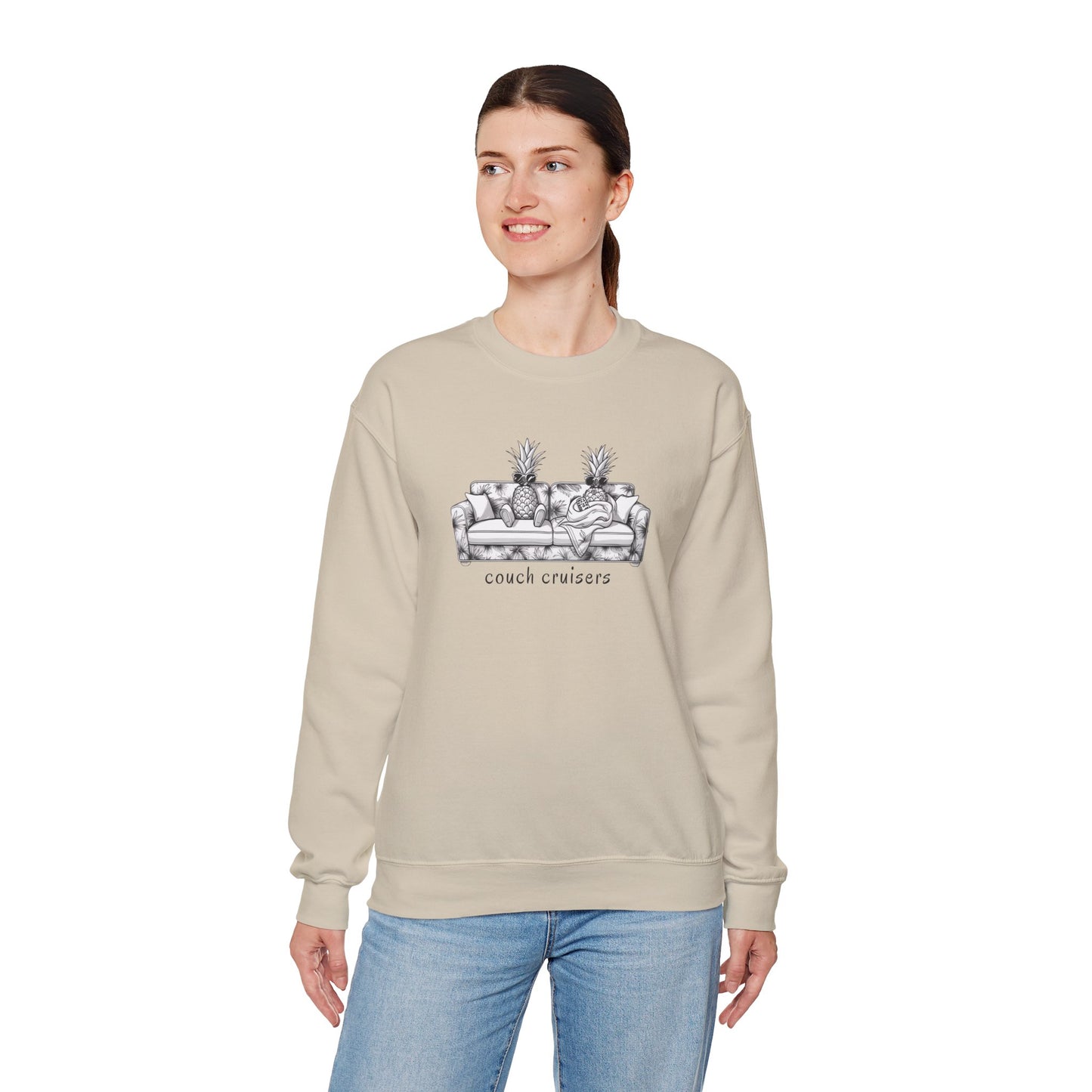 Couch Cruisers Sweatshirt – Pineapple Lounge Club Edition