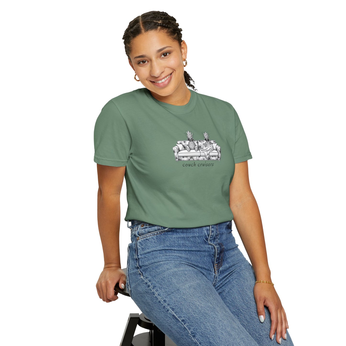 Pineapple Couch Cruisers – Comfort Colors Graphic Tee