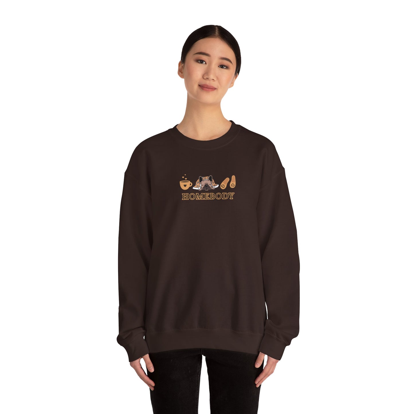 Certified Homebody Sweatshirt – Cozy Icons Edition