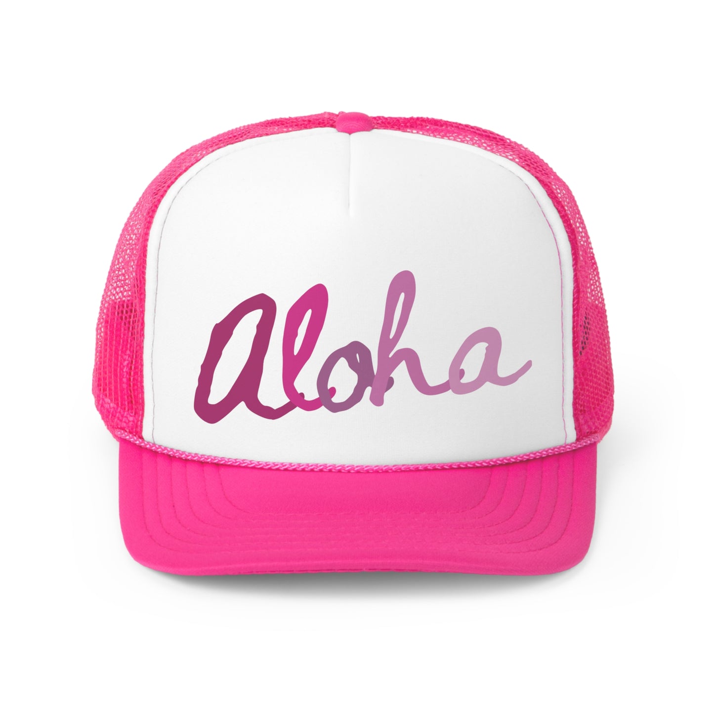 Trucker Cap Aloha Pink Scale
