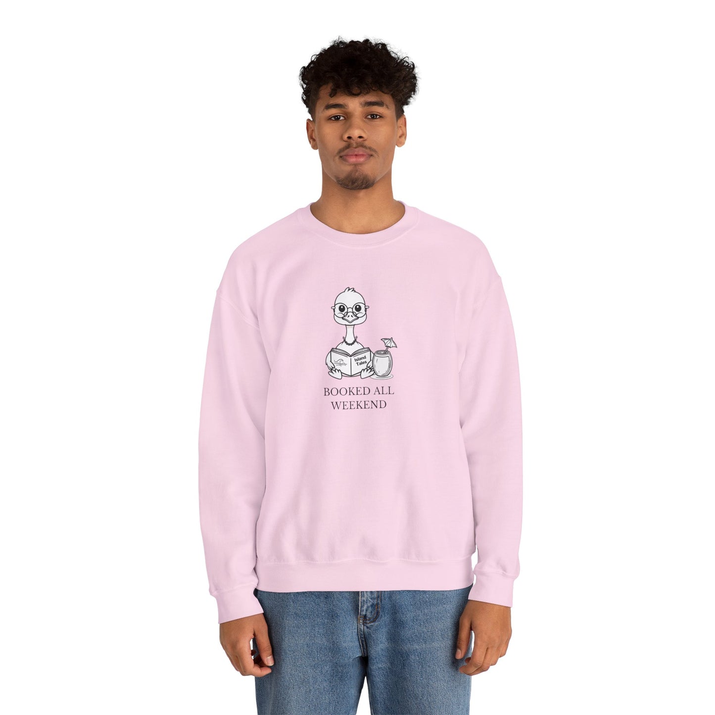 Booked All Weekend Sweatshirt – Nēnē Goose Island Reader Edition
