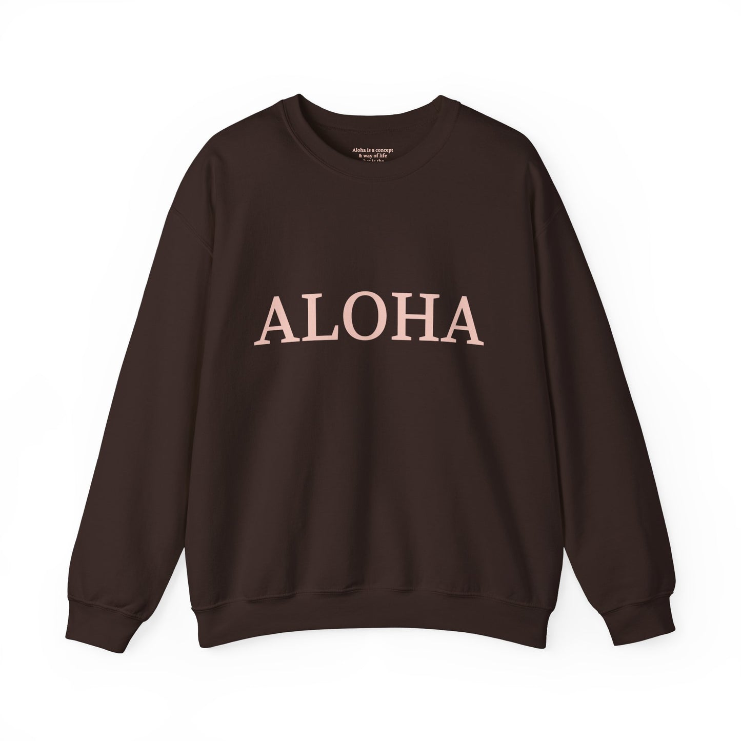 ALOHA Typeface Graphic Sweatshirt