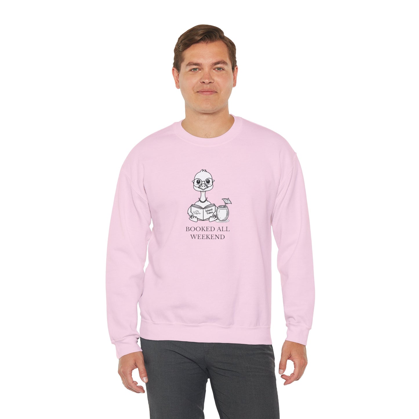 Booked All Weekend Sweatshirt – Nēnē Goose Island Reader Edition