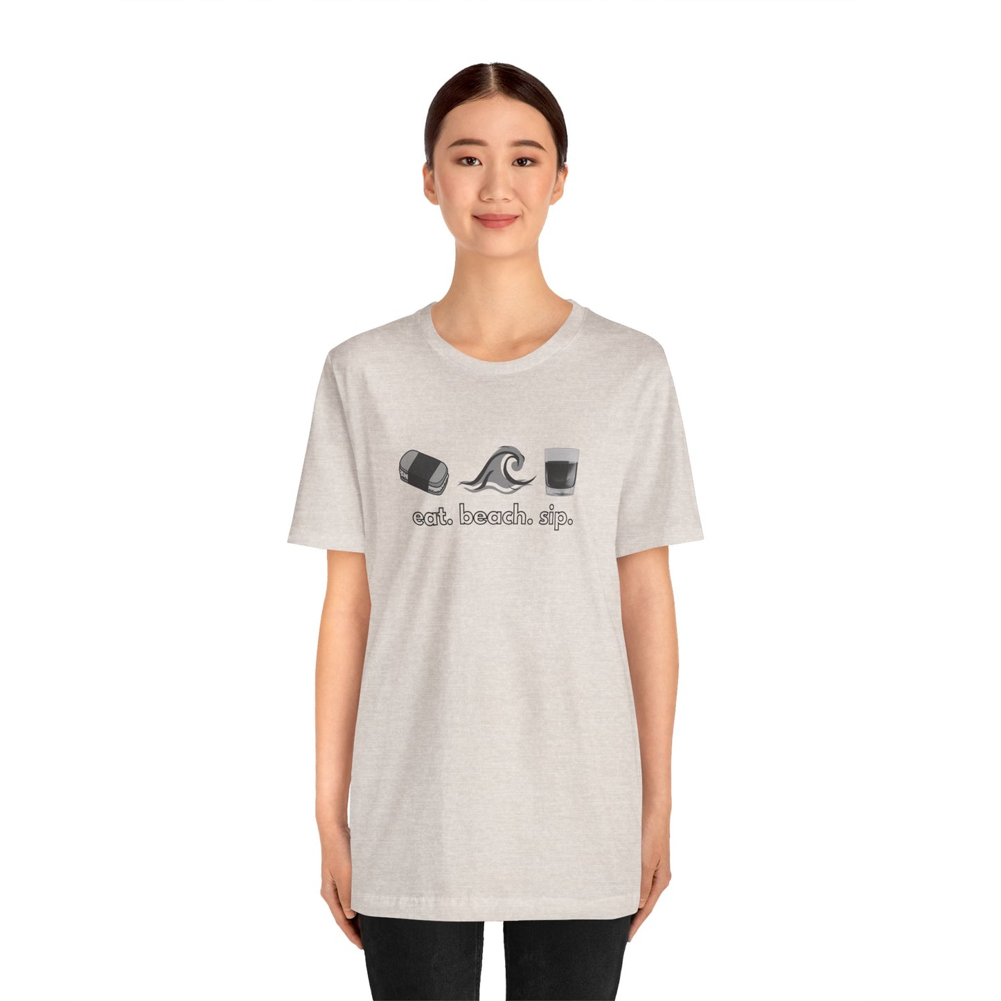 Eat Beach Sip Graphic Tee
