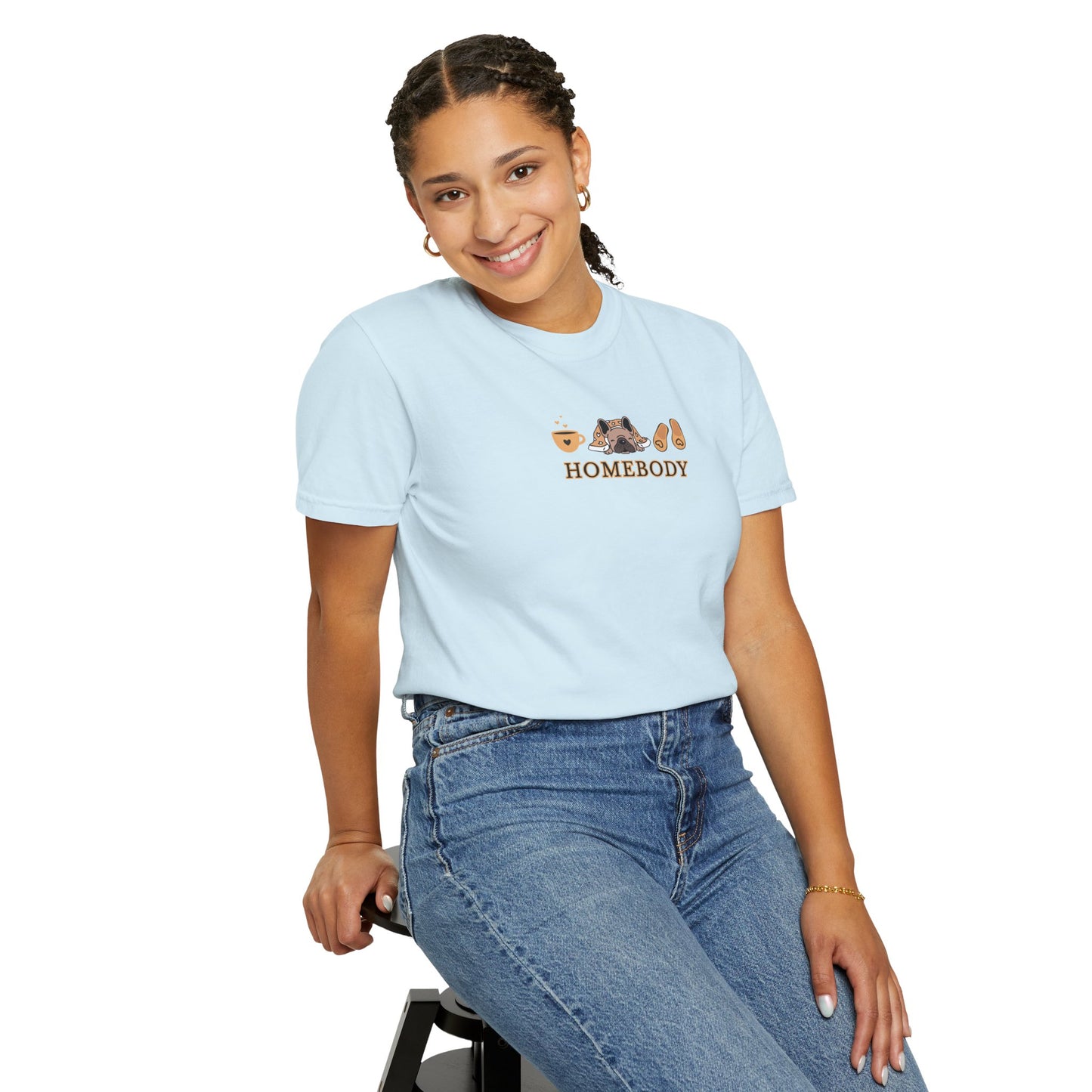 Homebody Icons Graphic Tee – Comfort Colors 1717 Unisex T-Shirt