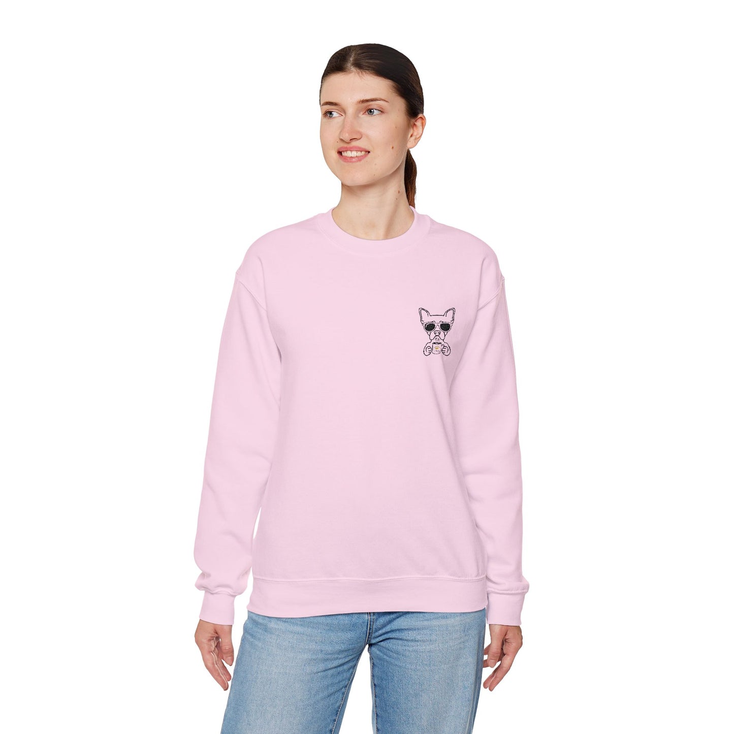 Aloha Kakahiaka Dog Embroidered Sweatshirt