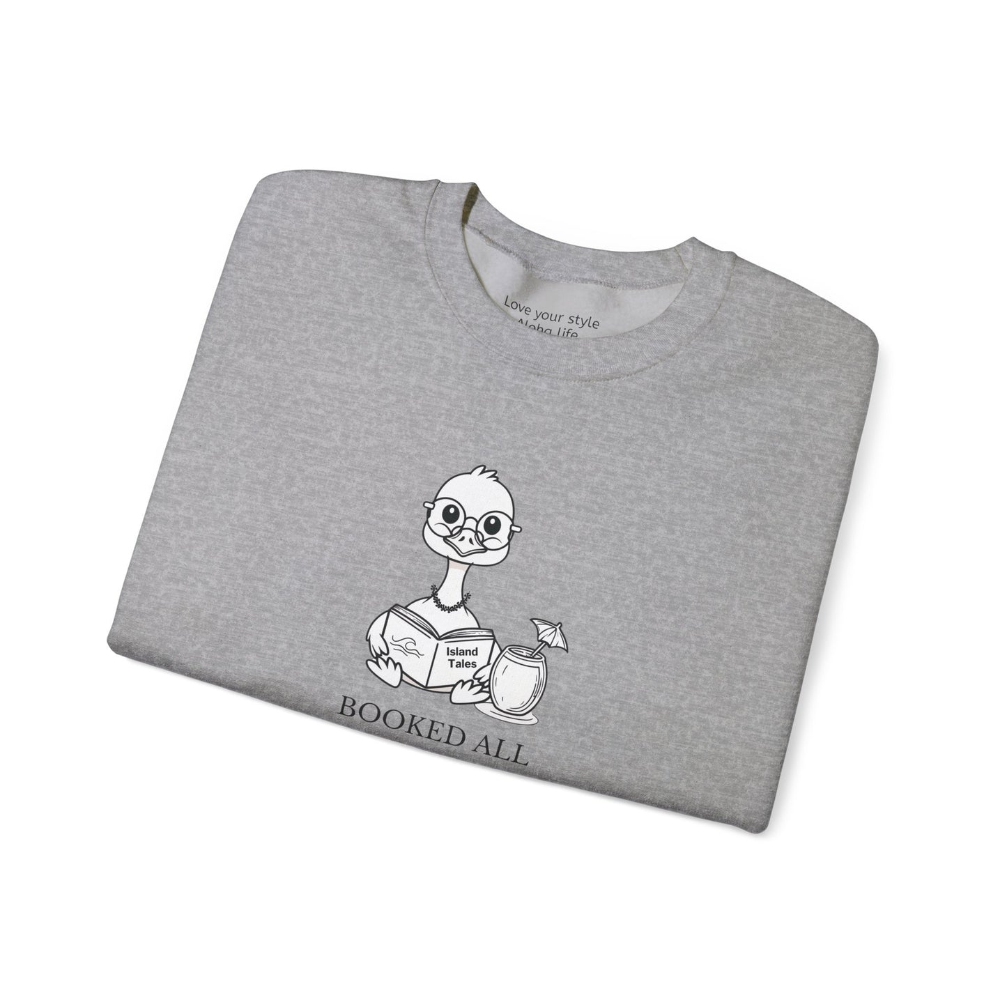 Booked All Weekend Sweatshirt – Nēnē Goose Island Reader Edition