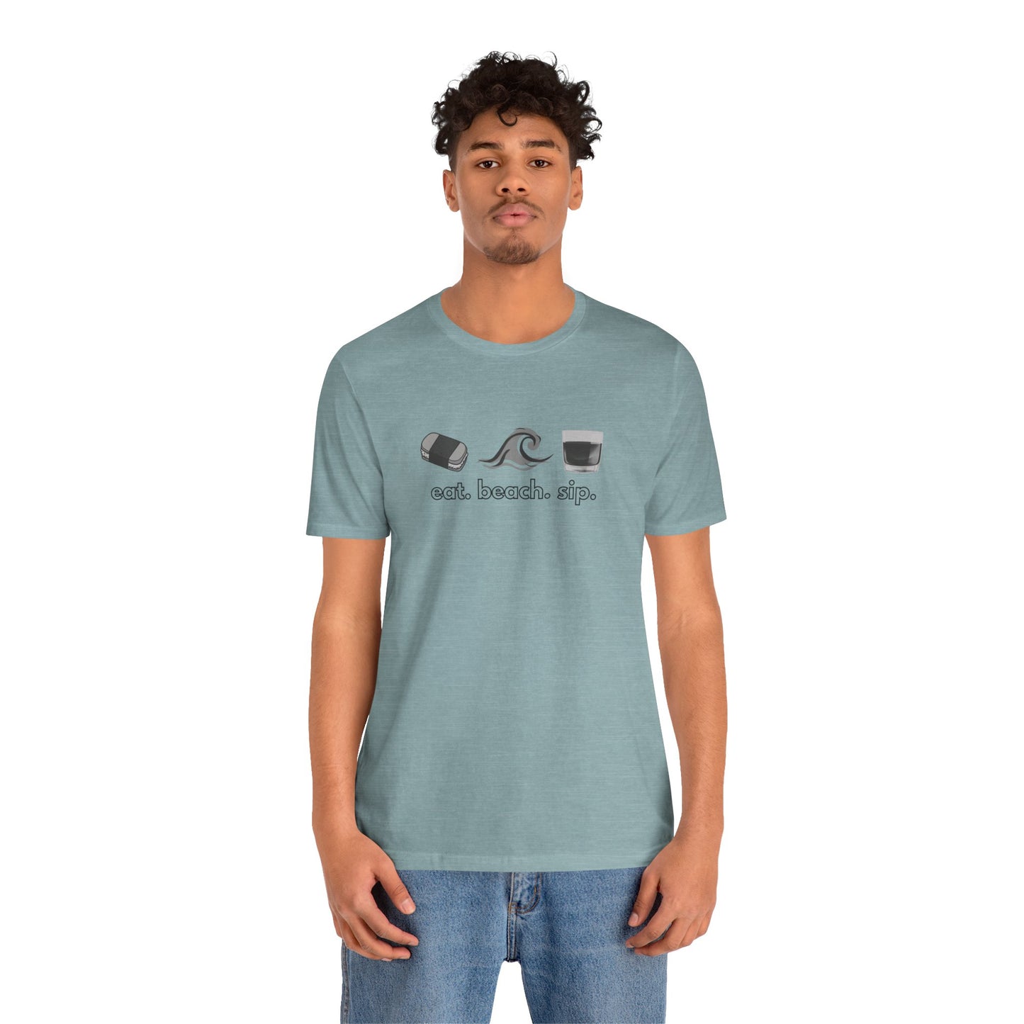 Eat Beach Sip Graphic Tee