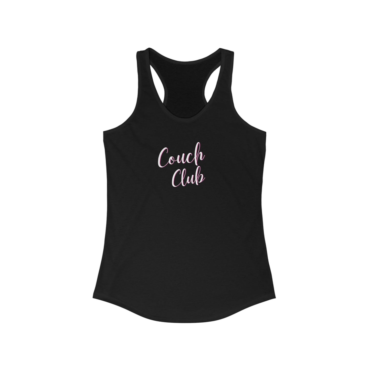 Couch Club Racerback Tank – Comfy Is the Vibe
