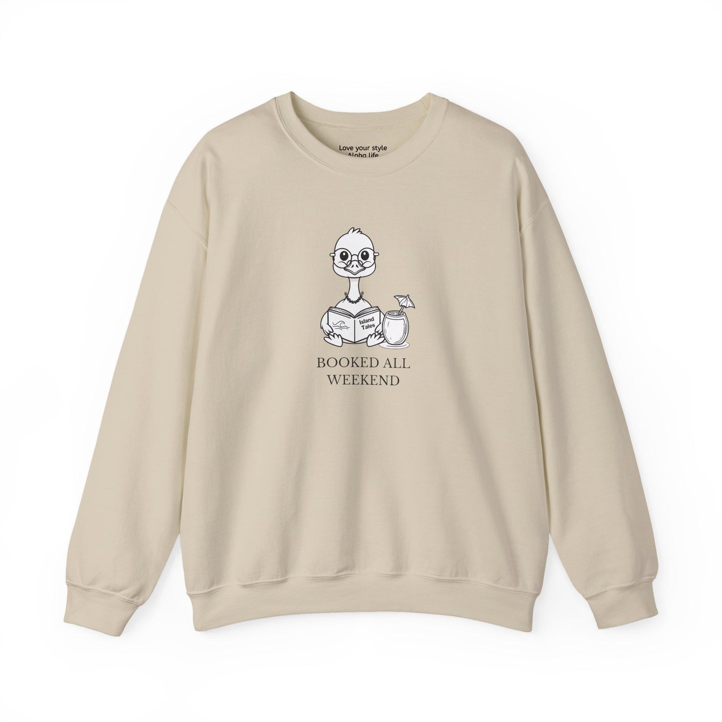 Booked All Weekend Sweatshirt – Nēnē Goose Island Reader Edition
