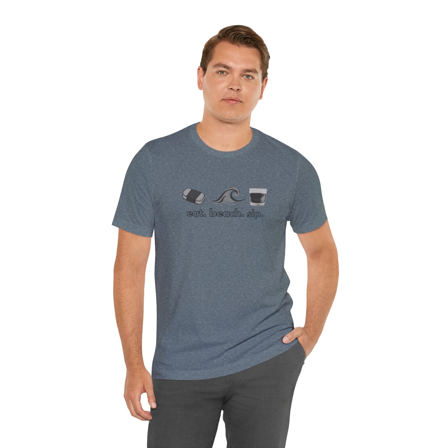 Eat Beach Sip Graphic Tee