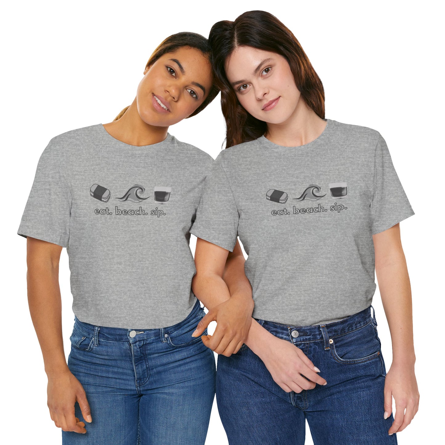 Eat Beach Sip Graphic Tee