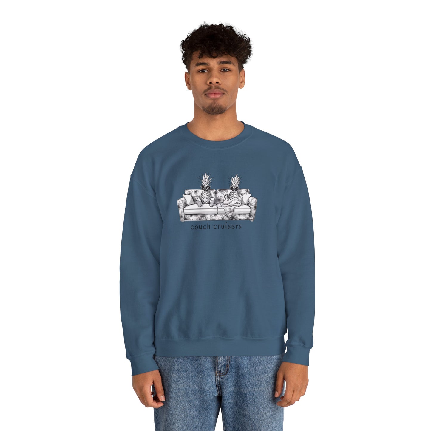 Couch Cruisers Sweatshirt – Pineapple Lounge Club Edition