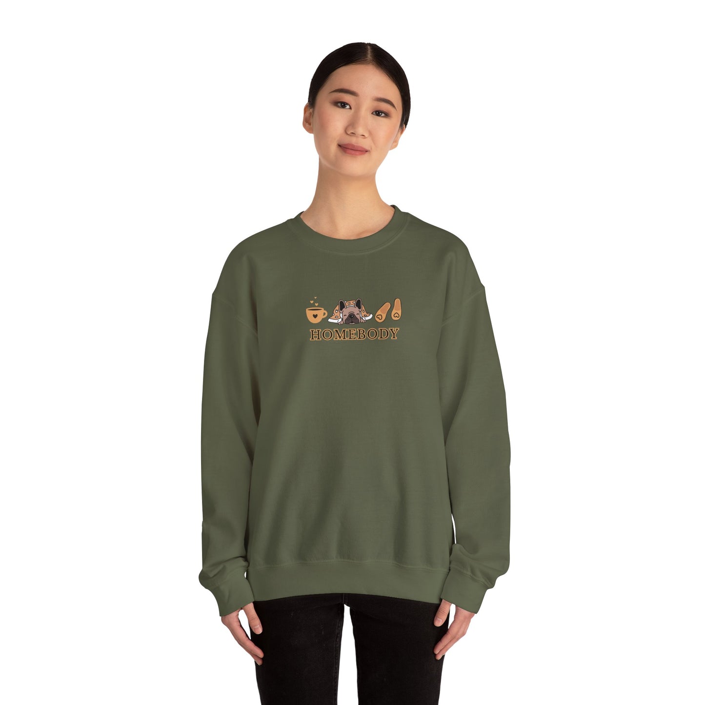 Certified Homebody Sweatshirt – Cozy Icons Edition