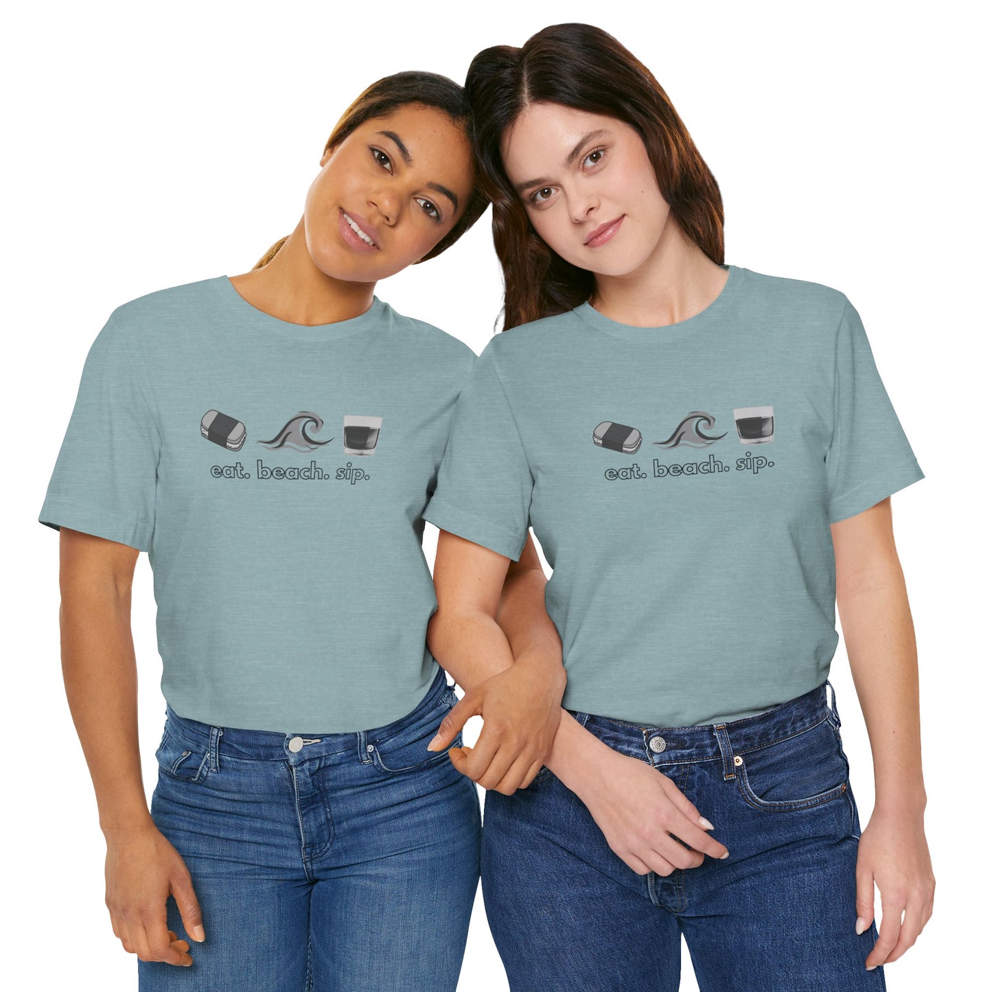 Eat Beach Sip Graphic Tee