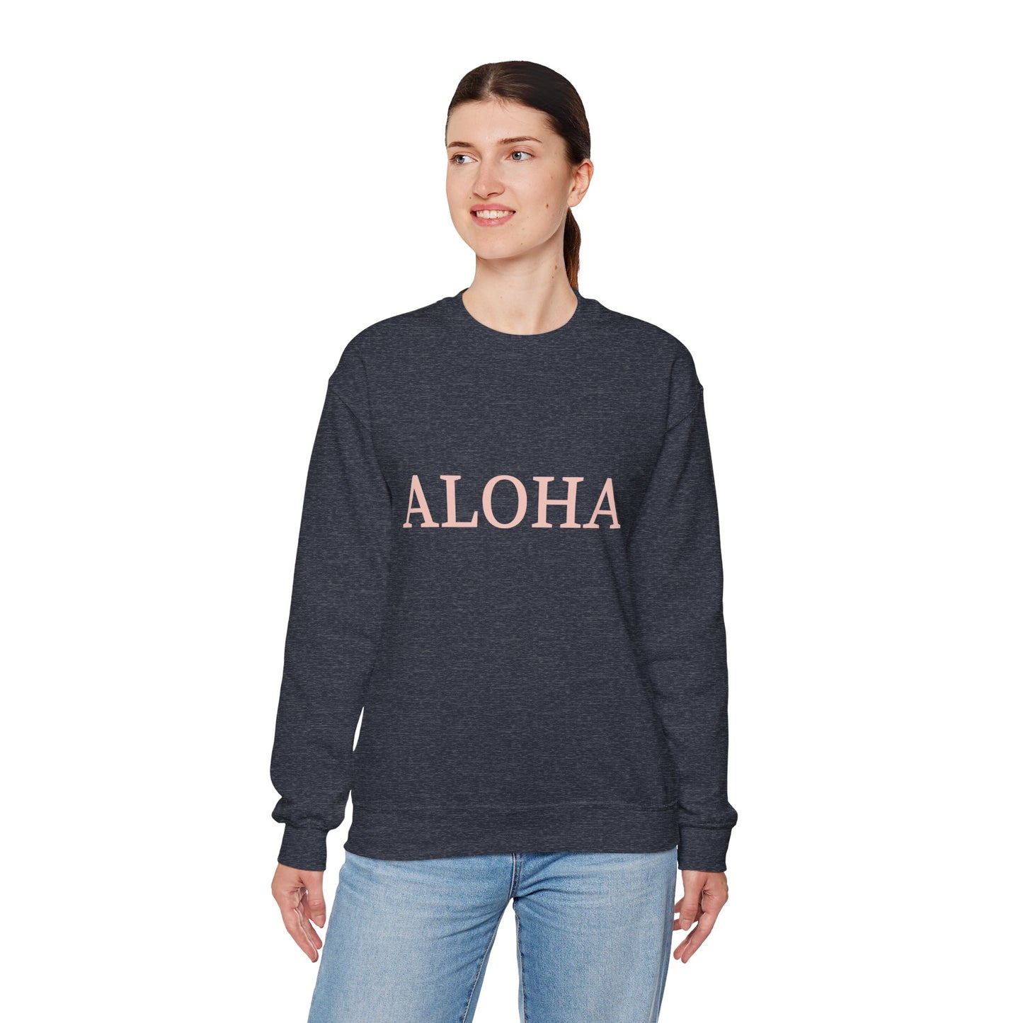 ALOHA Typeface Graphic Sweatshirt
