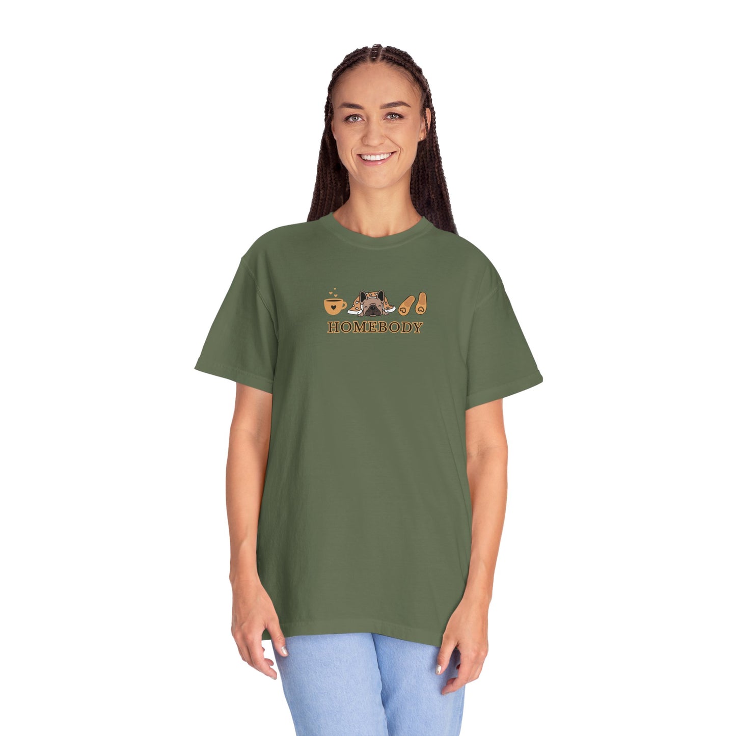 Homebody Icons Graphic Tee – Comfort Colors 1717 Unisex T-Shirt