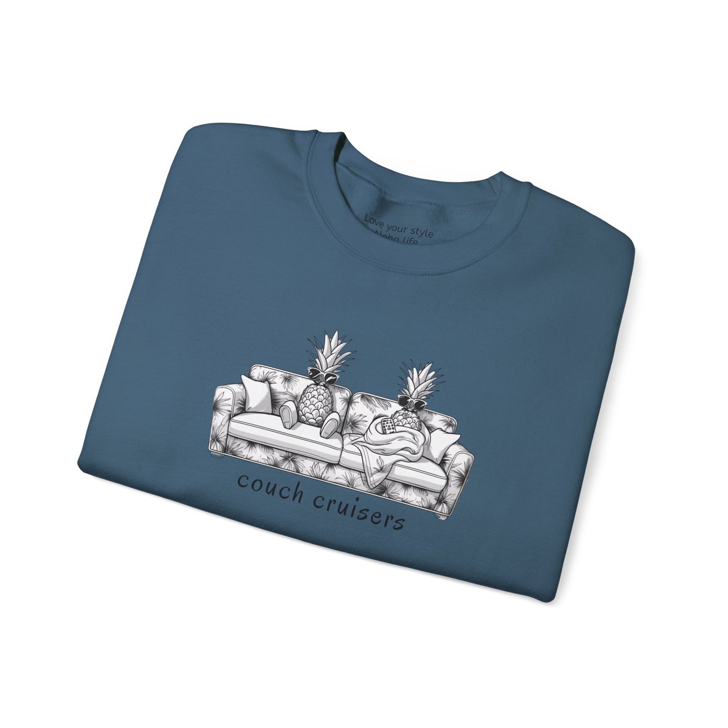 Couch Cruisers Sweatshirt – Pineapple Lounge Club Edition