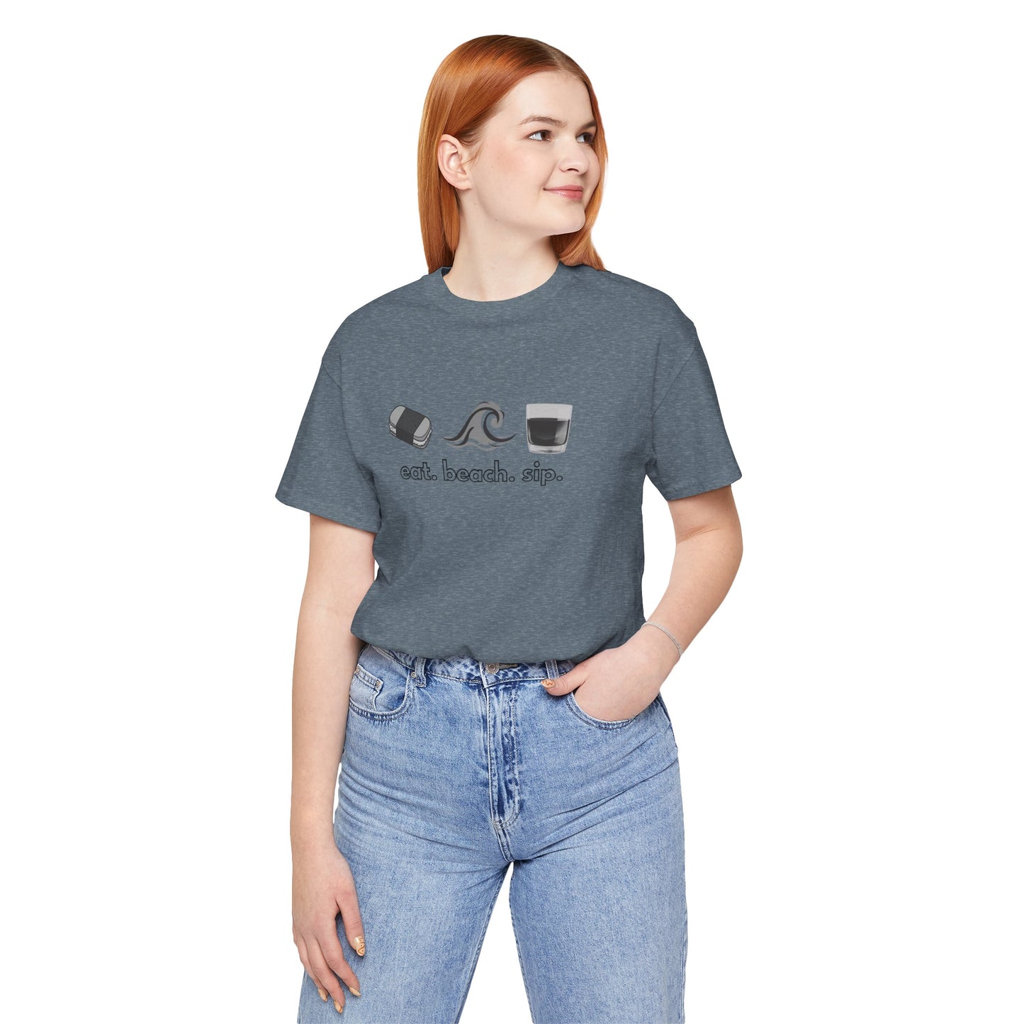 Eat Beach Sip Graphic Tee