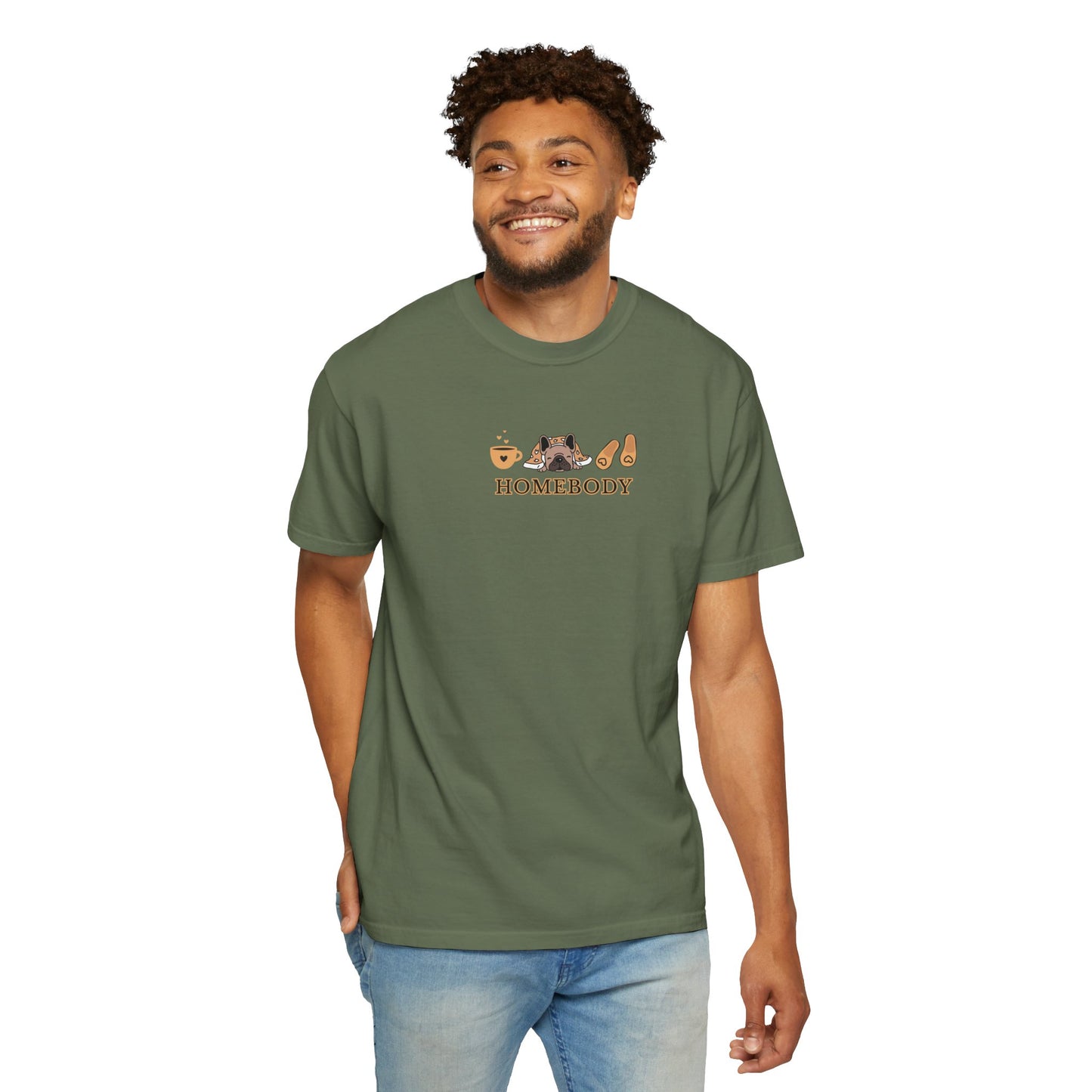 Homebody Icons Graphic Tee – Comfort Colors 1717 Unisex T-Shirt