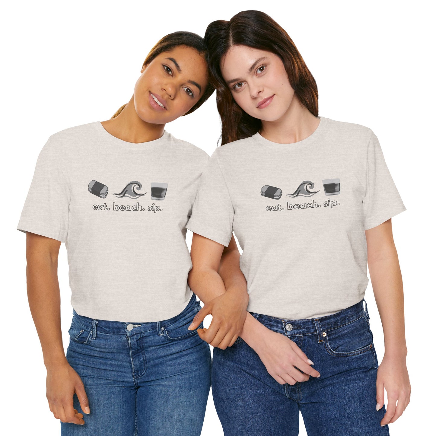 Eat Beach Sip Graphic Tee
