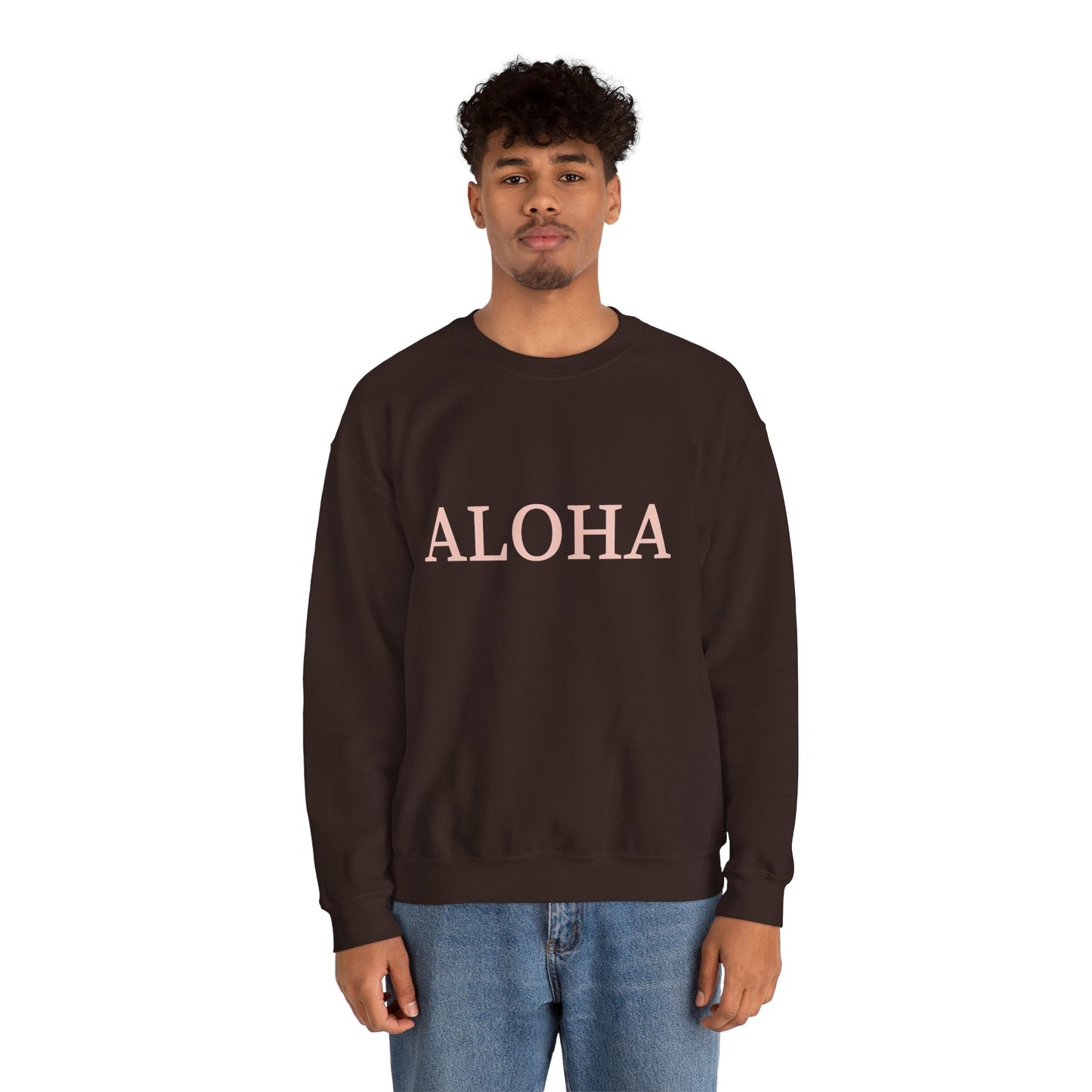 ALOHA Typeface Graphic Sweatshirt