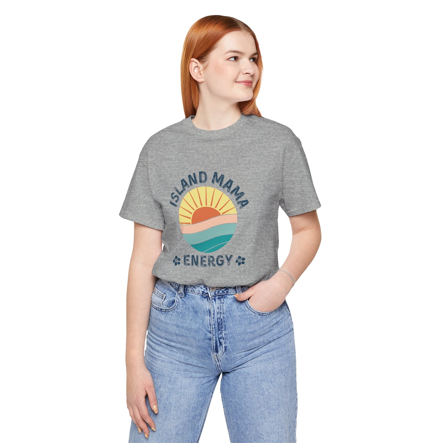 Island Mama Energy Bold Graphic Tees