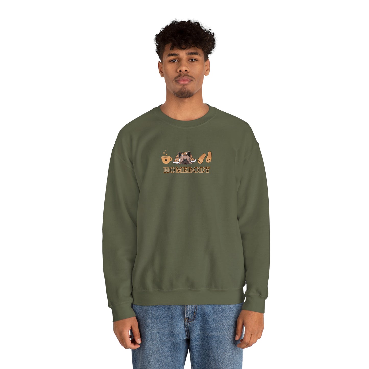 Certified Homebody Sweatshirt – Cozy Icons Edition