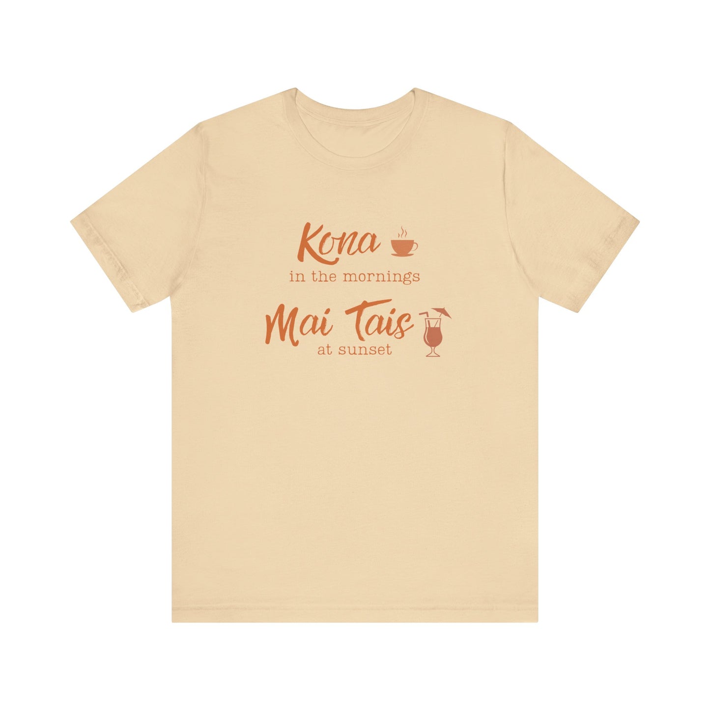 Kona in the Morning, Mai Tais at Sunset Graphic Tee