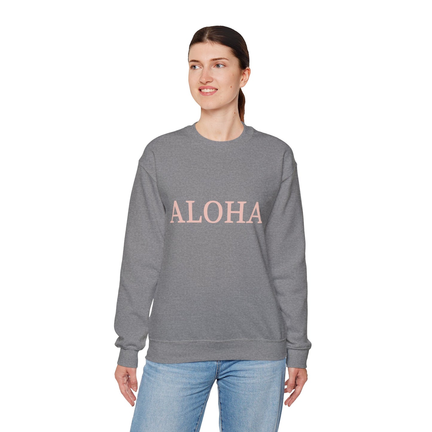 ALOHA Typeface Graphic Sweatshirt