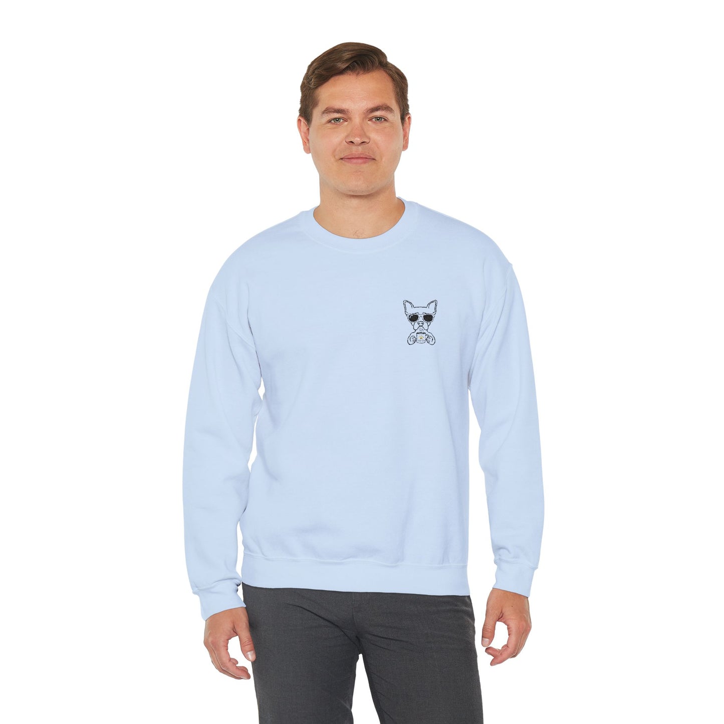 Aloha Kakahiaka Dog Embroidered Sweatshirt
