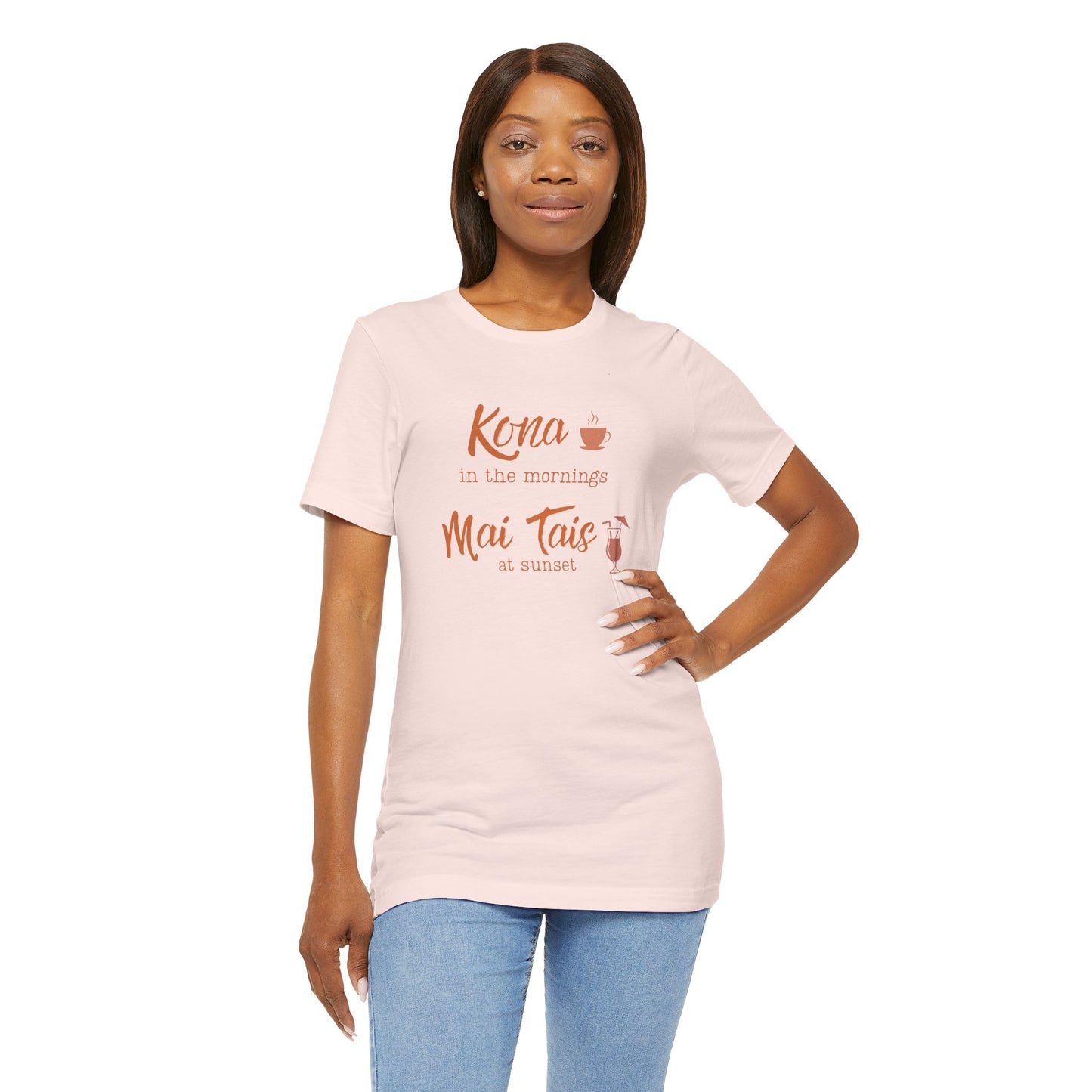 Kona in the Morning, Mai Tais at Sunset Graphic Tee