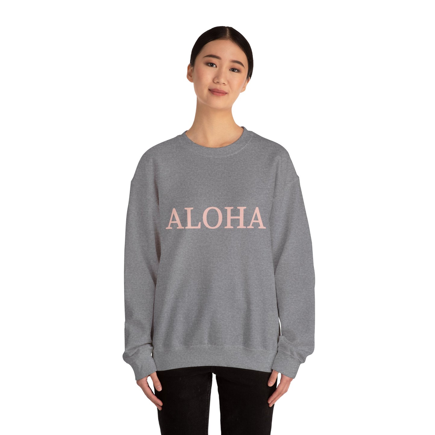 ALOHA Typeface Graphic Sweatshirt