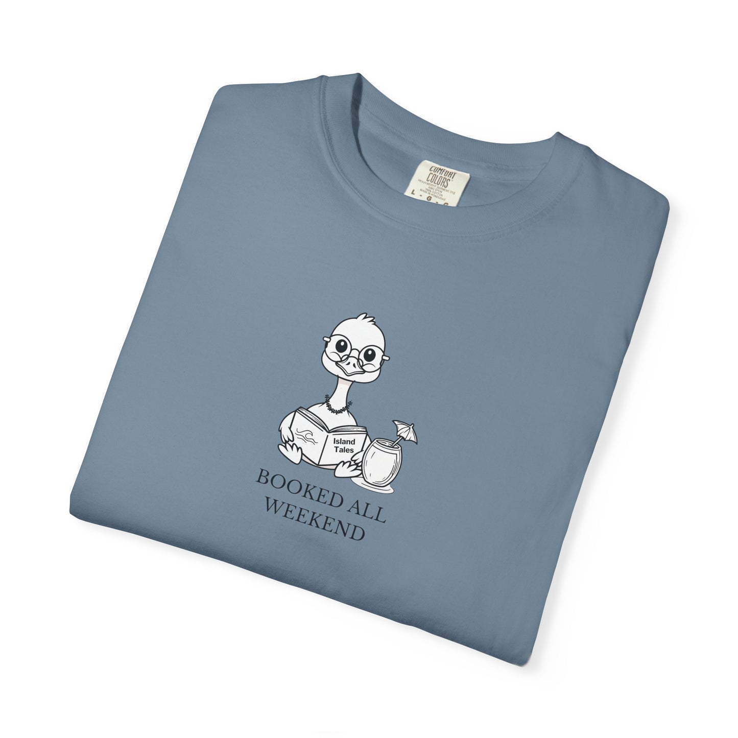 Booked All Weekend Tee – Cozy Graphic Shirt for Readers and Homebodies