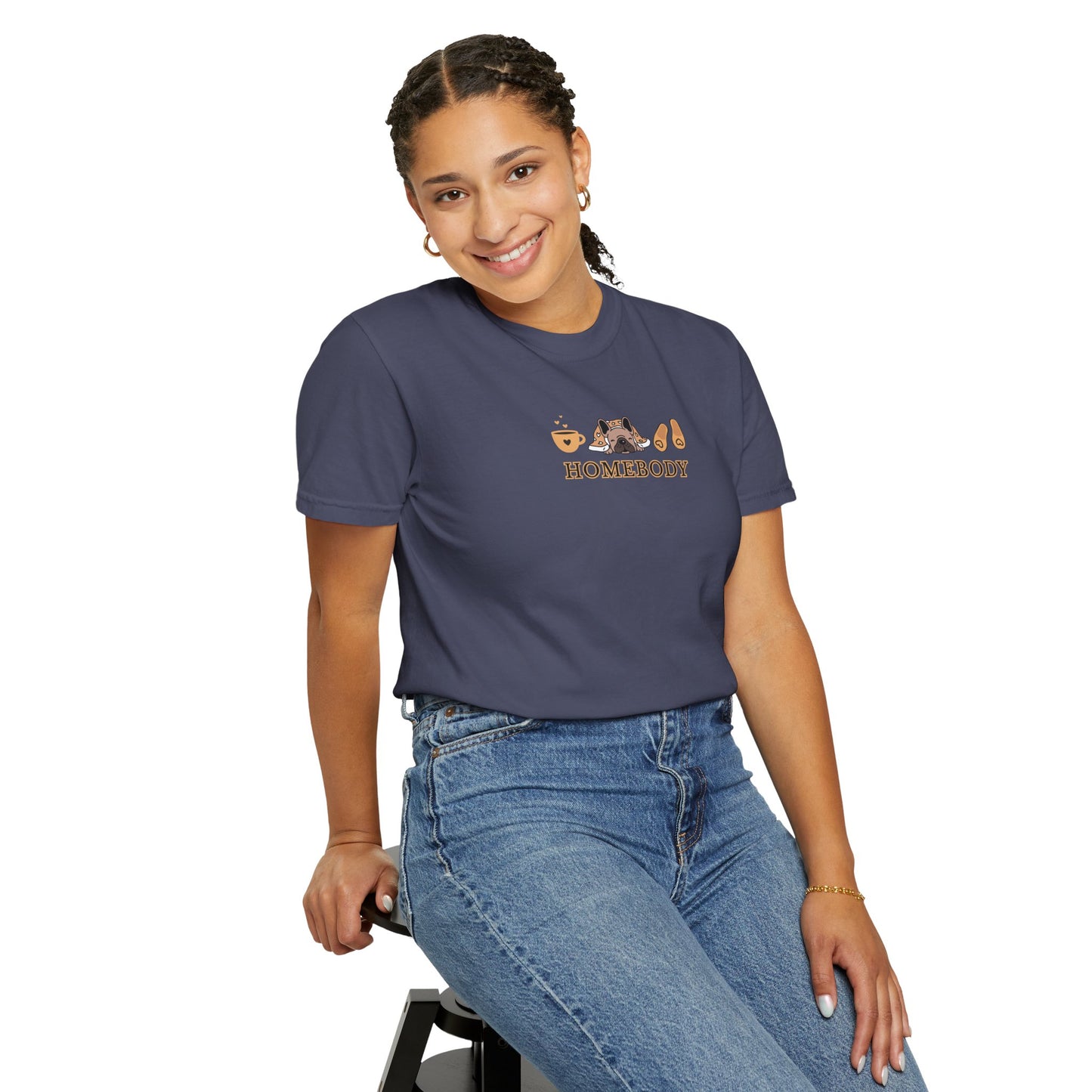 Homebody Icons Graphic Tee – Comfort Colors 1717 Unisex T-Shirt