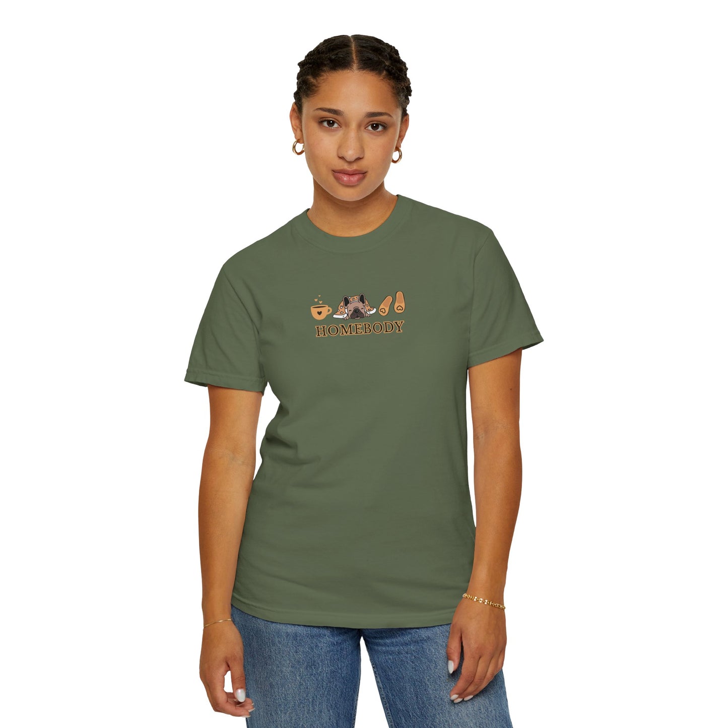 Homebody Icons Graphic Tee – Comfort Colors 1717 Unisex T-Shirt